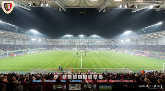 Panorama 360, budowy nowego stadionu miejskiego PIASTA Gliwice